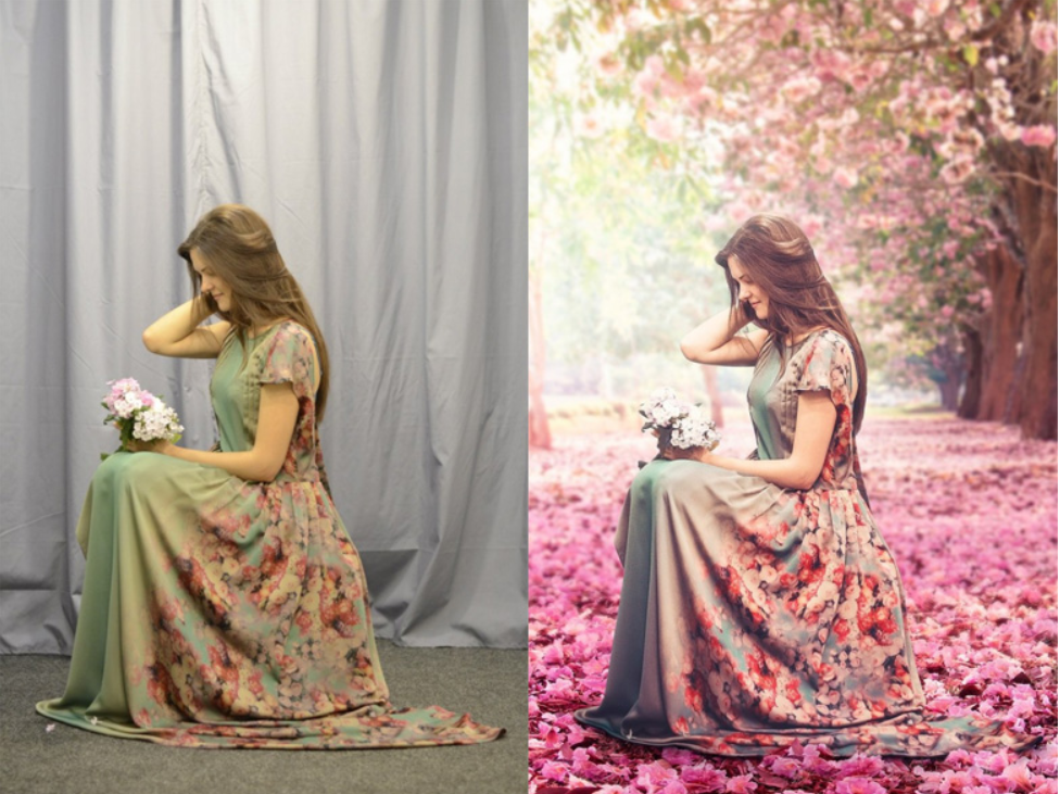 Adobe Photoshop editing